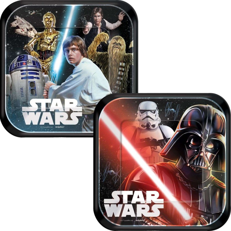 Star Wars Small Plates (Pack of 8) | Star Wars