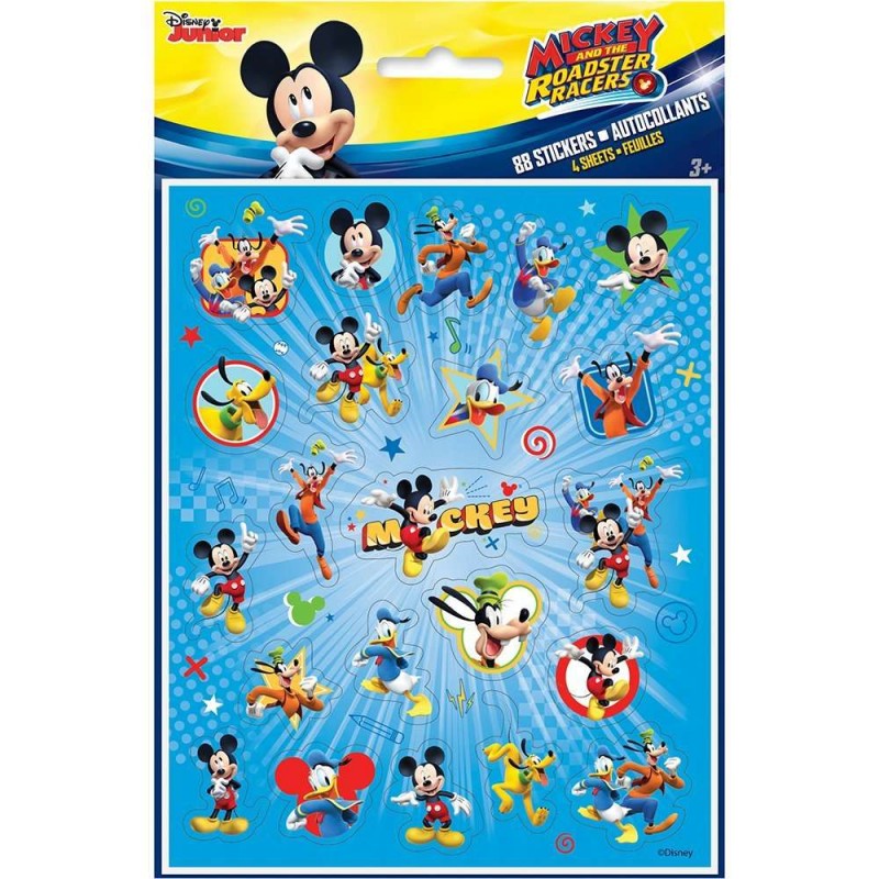 Mickey Mouse Roadster Stickers (Set of 88) Mickey Mouse Roadster Stickers (Set of 88)