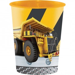 Construction Zone Large Plastic Cup | Discontinued Party Supplies
