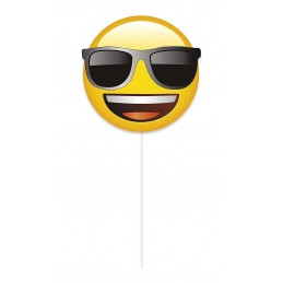 Emoji Photo Booth Props (Pack of 8) | Emoji Party Supplies