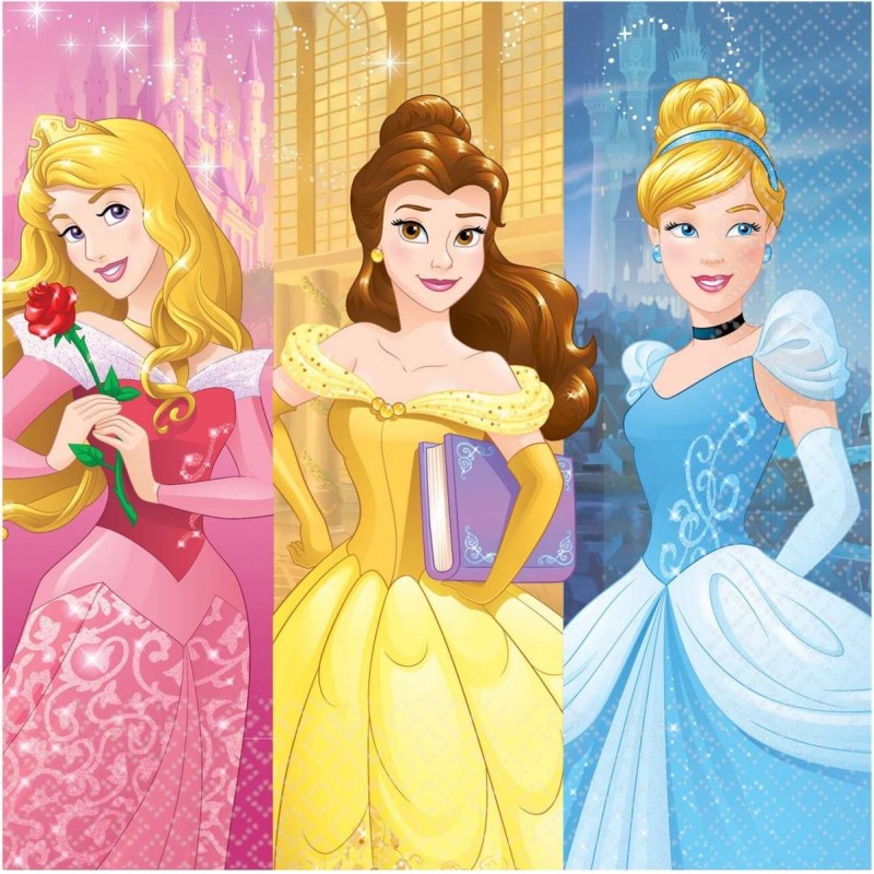 Disney Princess Dream Big Large Napkins (Pack of 16) | Discontinued