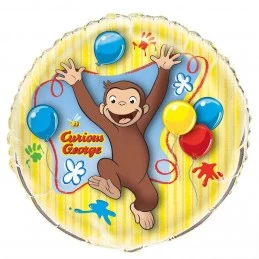 Curious George Jumbo Foil Balloon | Curious George Party Supplies