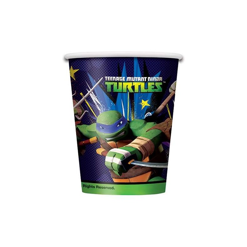 Teenage Mutant Ninja Turtles Cups (Pack of 8) | Teenage Mutant Ninja Turtles