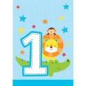 Boys Jungle 1st Birthday Party Bags (Pack of 8)