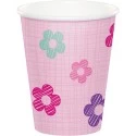 Girls Jungle 1st Birthday Paper Cups (Pack of 8)