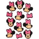 Minnie Mouse Icing Decorations (Pack of 12)