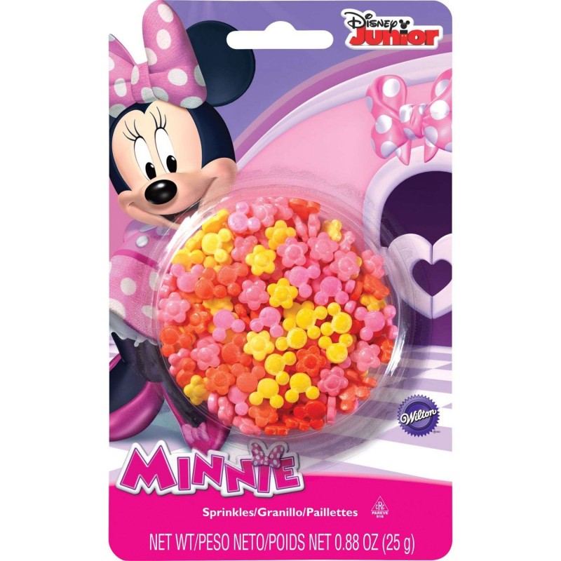 Wilton Minnie Mouse Sprinkles | Discontinued Party Supplies