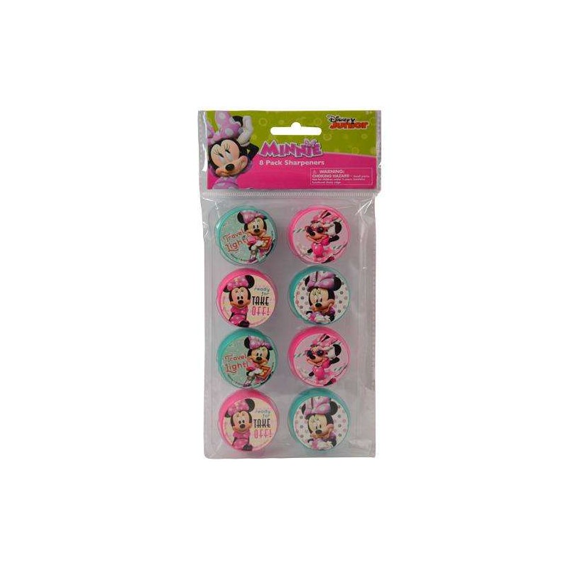 Minnie Mouse Sharpeners (Set of 8) | Discontinued Party Supplies