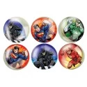 Justice League Bouncy Balls (Pack of 6)