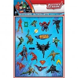 Justice League Stickers (Set of 84) | Justice League Party Supplies