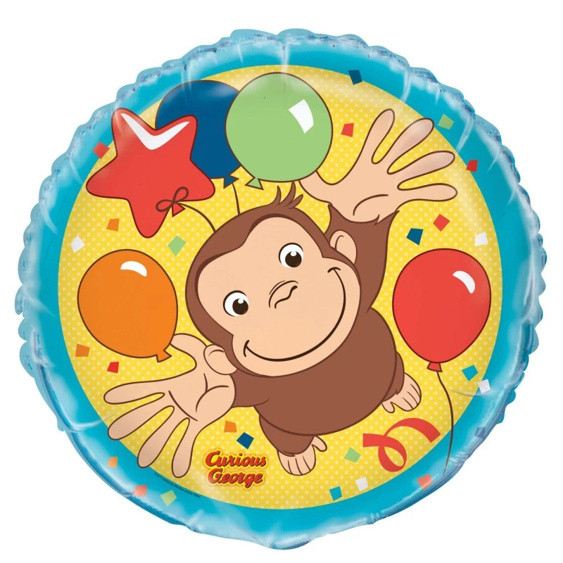 Curious George Foil Balloon | Curious George Party Supplies