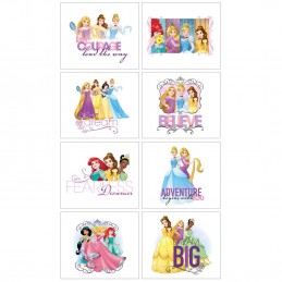 Disney Princess Tattoos (Set of 8) | Discontinued