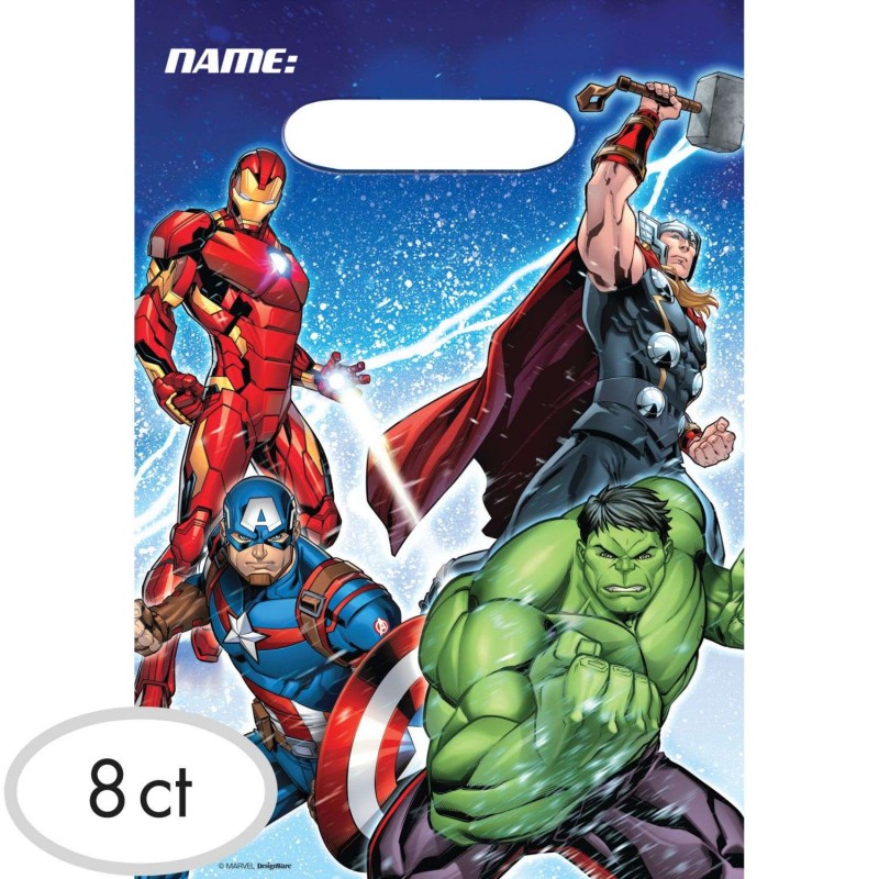 Avengers Epic Loot Bags (Pack of 8) | Discontinued