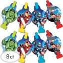 Avengers Epic Party Blowers (Pack of 8)