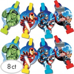 Avengers Epic Party Blowers (Pack of 8) | Avengers
