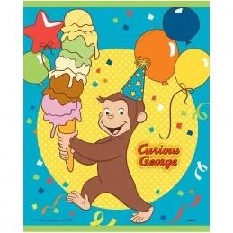 Curious George Loot Bags (Pack of 8) | Curious George Party Supplies