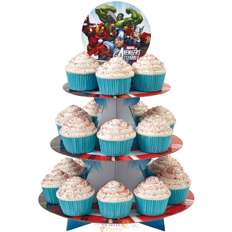 Avengers Cupcake Stand | Discontinued Party Supplies