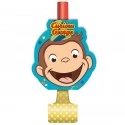 Curious George Party Blowers (Pack of 8)