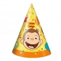 Curious George Party Hats (Pack of 8)