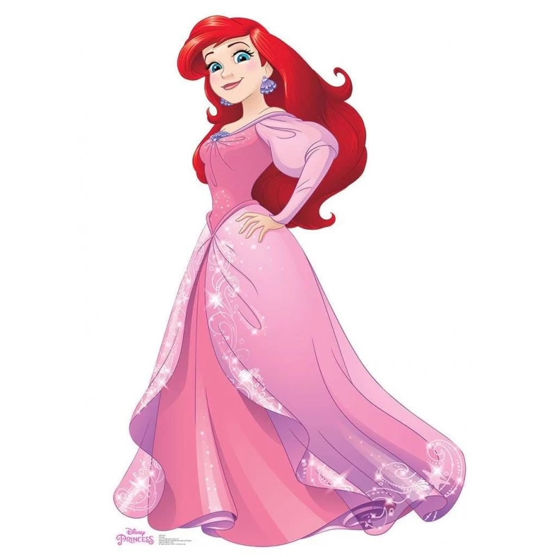 Lifesize Disney Princess Ariel Cardboard Cutout | Disney Princess Party ...