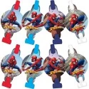 Spiderman Party Blowers (Pack of 8)
