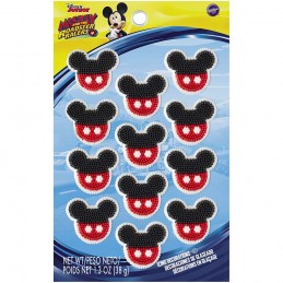 Mickey Mouse Icing Decorations (Pack of 12) | Mickey Mouse Party Supplies