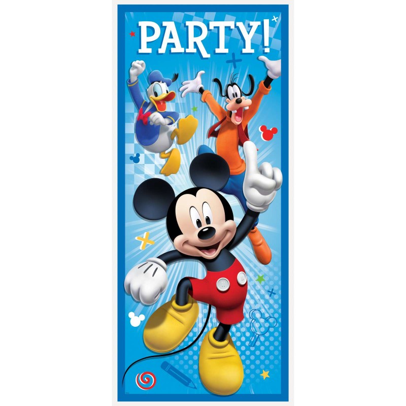 Mickey Mouse Party Door Banner Mickey Mouse Party Door Banner