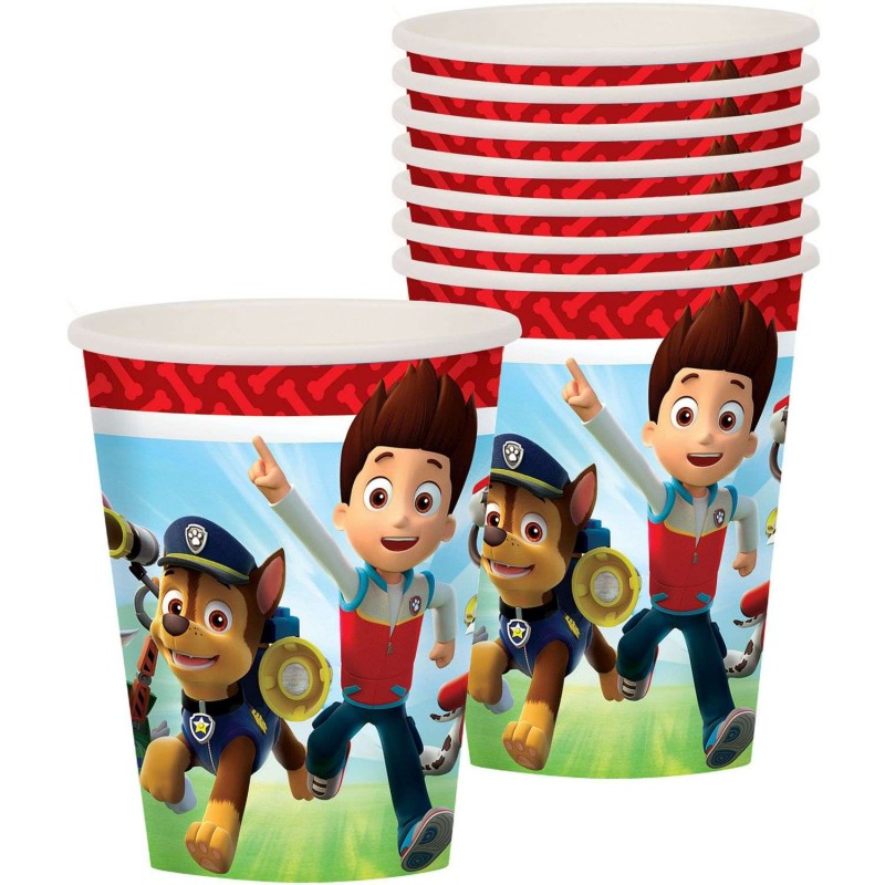 Paw Patrol Paper Cups (Pack of 8) | Discontinued Party Supplies