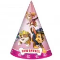 Paw Patrol Girl Party Hats (Pack of 8)