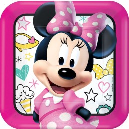 Minnie Mouse Large Plates (Pack of 8) | Discontinued Party Supplies