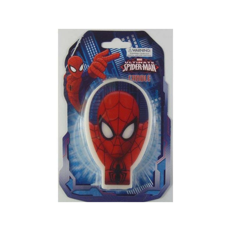 Ultime Spiderman Birthday Candle | Spiderman Party Supplies
