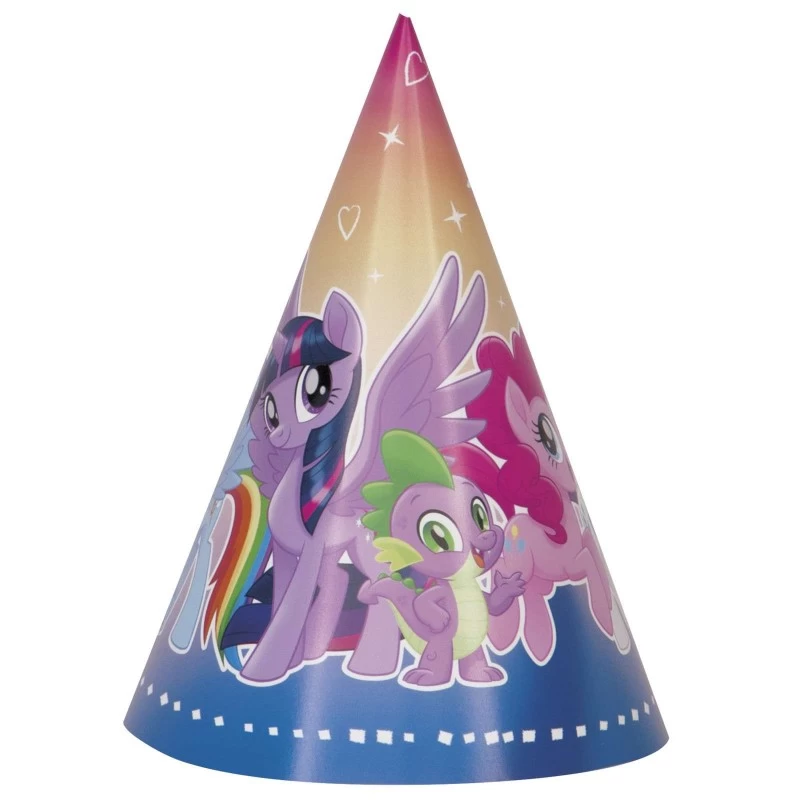 My Little Pony Party Hats (Pack of 8) | My Little Pony Party Supplies