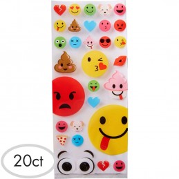 Emoji Loot Bags (Pack of 20) | Emoji Party Supplies