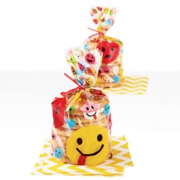 Emoji Loot Bags (Pack of 20) | Emoji Party Supplies