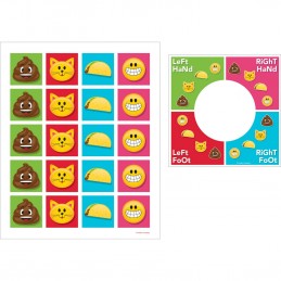 Emoji Spin-N-Bend Party Game | Emoji Party Supplies