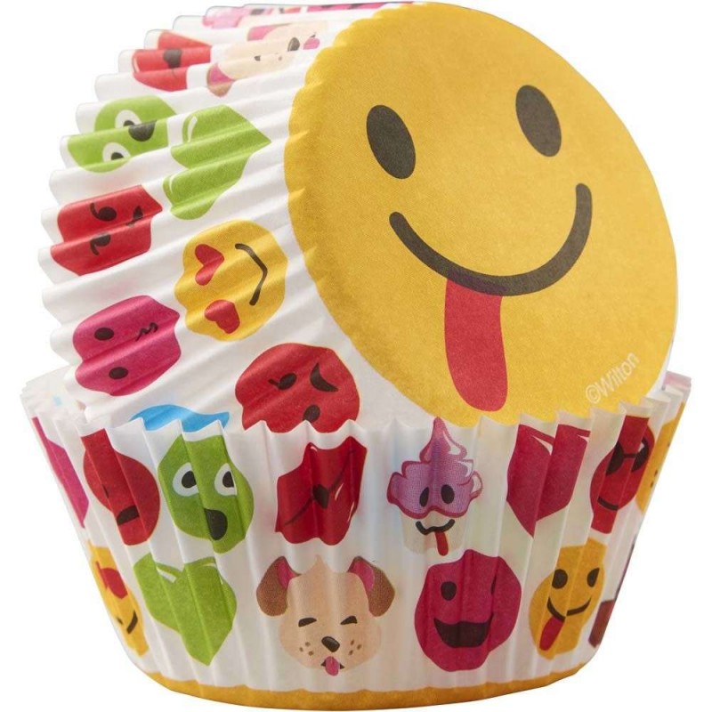 Emoji Baking Cups (Pack of 50) | Emoji Party Supplies
