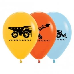 Construction Balloons (Pack of 10) | Construction