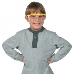 Construction Yellow Plastic Glasses (Pack of 12) | Construction Party Supplies