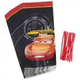 Cars 3 Loot Bags (Pack of 16) | Cars Party Supplies