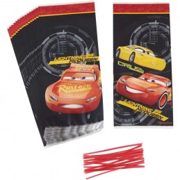 Cars 3 Loot Bags (Pack of 16) | Cars Party Supplies