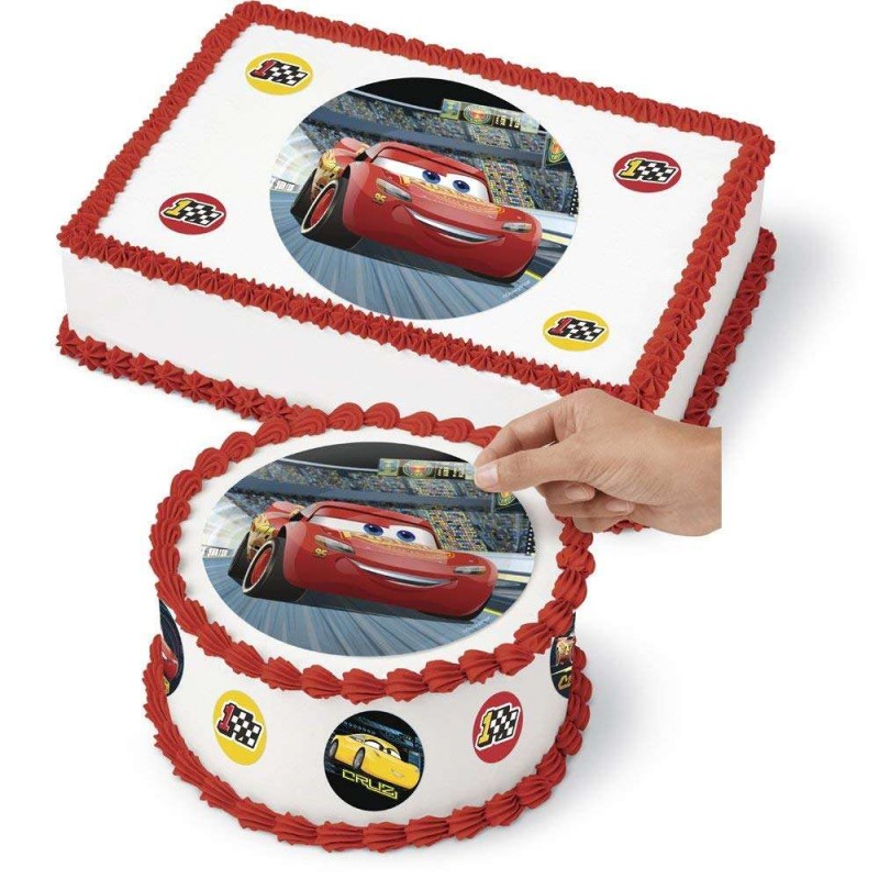 Jackson Storm Cars 3 Edible Cake Toppers – Cakecery