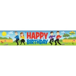 The Wiggles Plastic Party Banner | Wiggles Party Supplies