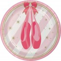 Ballerina Small Paper Plates (Pack of 8)