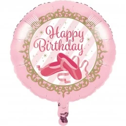Ballerina Foil Helium Balloon | Ballerina Party Supplies