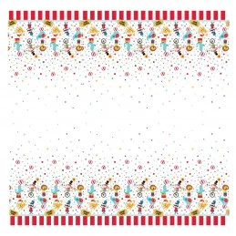 Circus Carnival Plastic Tablecloth | Circus Party Supplies