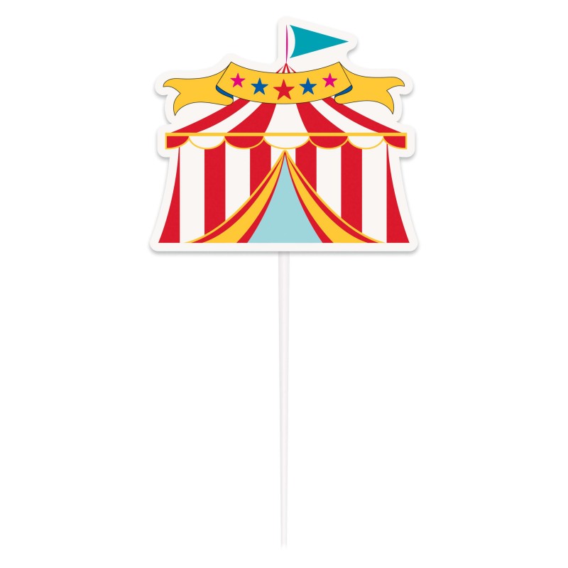 Circus Carnival Cake Topper | Circus Party Supplies