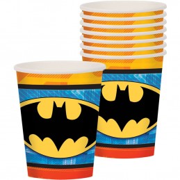 Batman Paper Cups (Pack of 8) | Discontinued