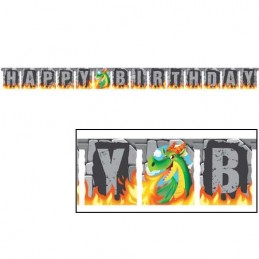 Dragons Birthday Party Banner | Dragons Party Supplies