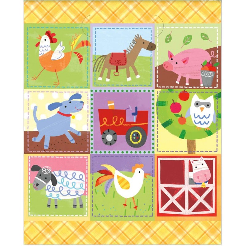 Farm Party Bags (Pack of 8) | Farm Party Party Supplies