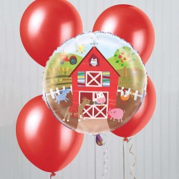 Farm Party Foil Helium Balloon | Discontinued Party Supplies